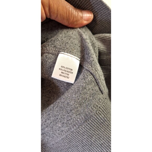 CONVERSE ONE STAR Pop Over L/S Sweater Top Women's Sz XL Athleisure Casual Sport - Picture 4 of 8